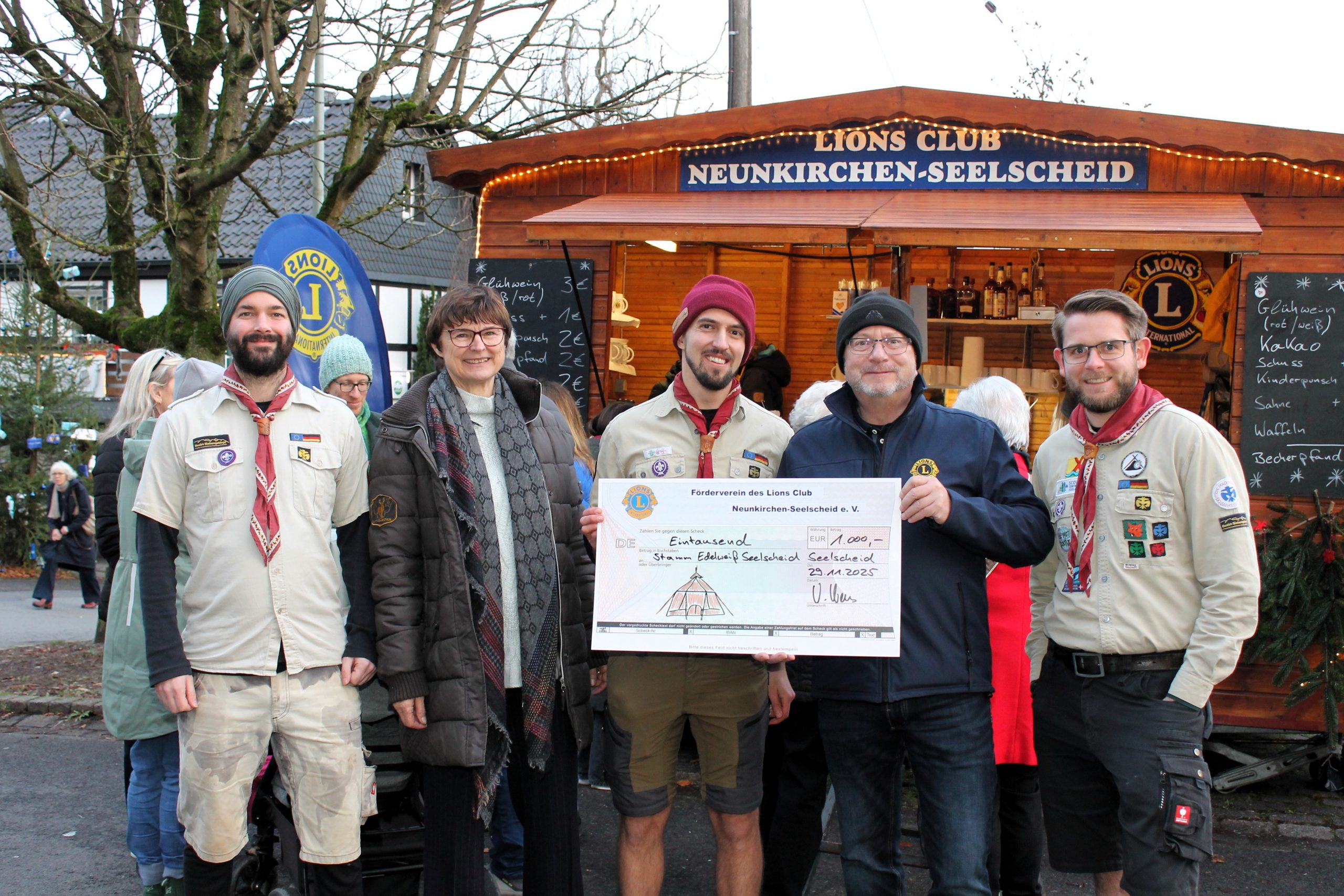 Vorweihnachtliche Überraschung für die Pfadfinder Seelscheid – Stamm Edelweiß