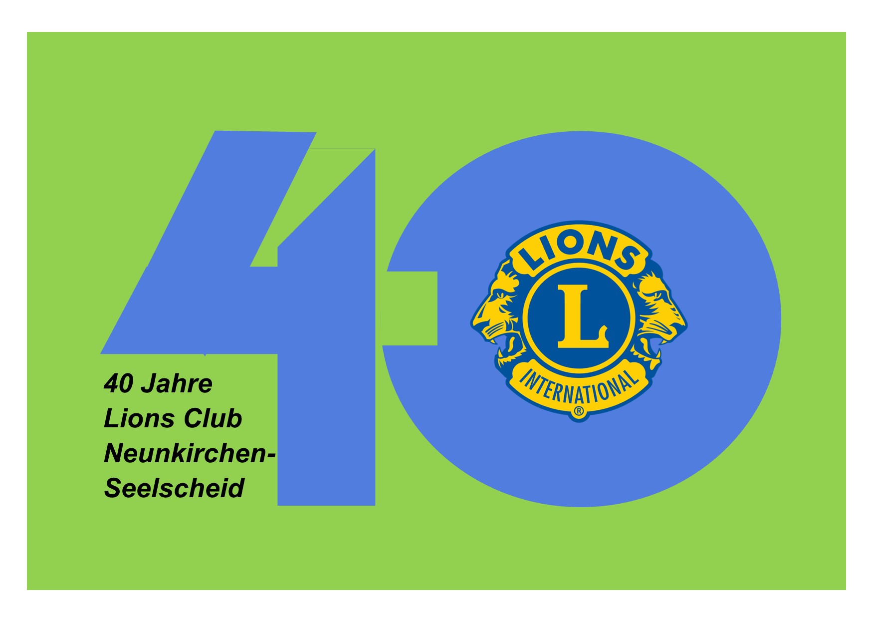 40 Jahre Lions Club